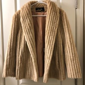 Vintage Genelle Faux Fur Coat